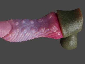 Borimor Fantasy Dragon Sextoy Rigged 3D Model