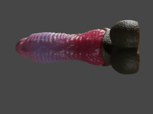 Borimor Fantasy Dragon Sextoy Rigged 3D Model