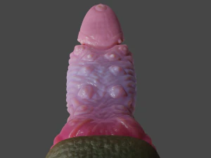 Borimor Fantasy Dragon Sextoy Rigged 3D Model