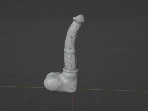 Big Horse Furry Sextoy Rigged 3D Model