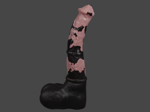 Big Horse Furry Sextoy Rigged 3D Model