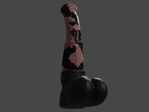 Big Horse Furry Sextoy Rigged 3D Model