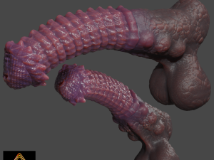 Demon Horse Furry Sextoy Rigged 3D Model