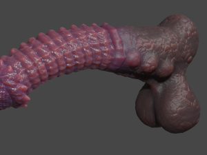 Demon Horse Furry Sextoy Rigged 3D 模型