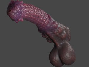 Demon Horse Furry Sextoy Rigged 3D 模型