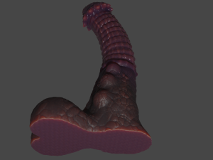Demon Horse Furry Sextoy Rigged 3D 模型