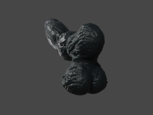 Monster Dog 20 Furry Sextoy Rigged 3D-Modell