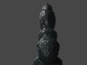 Monster Dog 20 Furry Sextoy Rigged 3D-Modell