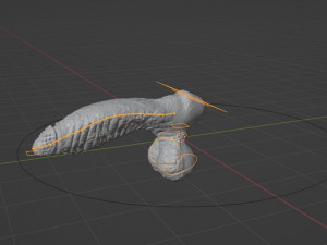 Dragonborn Fantasy Sextoy Rigged 3D Модель
