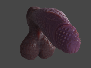Dragonborn Fantasy Sextoy Rigged 3D Модель