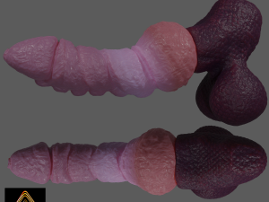 Korrinan Dragon Fantasy Sextoy Rigged 3D Model