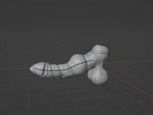 Korrinan Dragon Fantasy Sextoy Rigged 3D Model