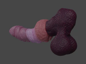 Korrinan Dragon Fantasy Sextoy Rigged 3D Model