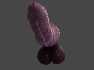 Korrinan Dragon Fantasy Sextoy Rigged Model 3D