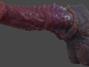 Dragon Horse Furry Fantasy Sextoy Rigged 3D-Modell