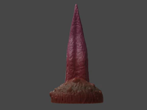 Sand Worm Tongue Fantasy Sextoy Rigged 3D Model
