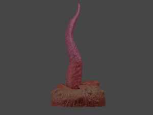 Sand Worm Tongue Fantasy Sextoy Rigged Modelo 3D