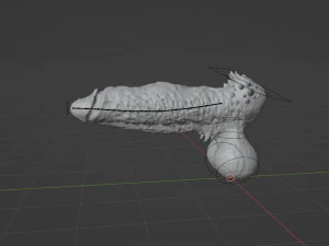 Estyanaxx Fantasia Dem&ocirc;nio Sextoy Rigged Modelo 3D