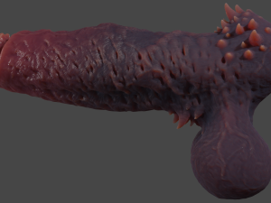 Estyanaxx Fantasy Demon Sextoy Rigged 3D Model