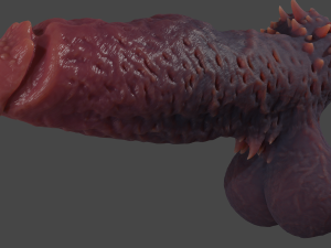 Estyanaxx Fantasy Demon Sextoy Rigged 3D Model