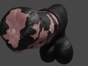 Fantasy Centaur Penis Sextoy Rigged 3D Model