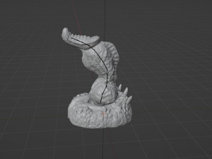Fantasy Dragon Penis Sextoy Grimosh Rigged 3D Модель