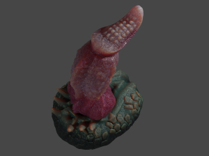 Fantasy Dragon Penis Sextoy Grimosh Rigged 3D Модель