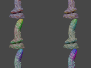 Fantasy Alien Sextoy Rigged 3D Model