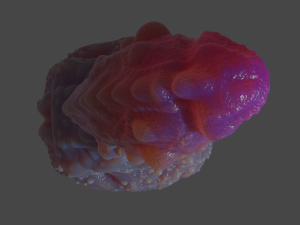 Fantasy Alien Sextoy Rigged 3D Model