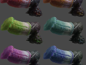 Fantasia Baphomet Demon Penis Sextoy Rigged Modelo 3D