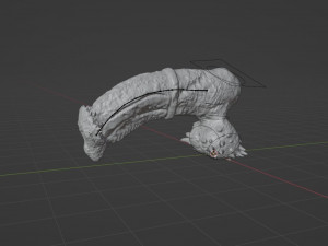 Fantasy Baphomet Demon Penis Sextoy Rigged 3D Model