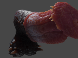 Fantasy Baphomet Demon Penis Sextoy Rigged 3D Model