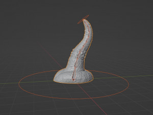Fantasy Spiked Tentacle Rigged 3Dモデル