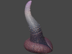 Fantasy Spiked Tentacle Rigged 3Dモデル