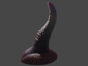 Fantasy Spiked Tentacle Rigged 3Dモデル