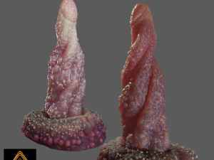 变异触手阴茎性玩具 Rigged 3D 模型