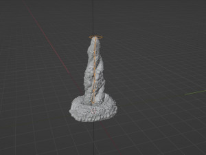Mutant Tentacle Penis Sextoy Rigged 3D Model