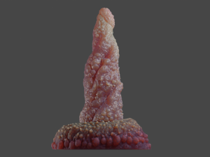 Mutant Tentacle Penis Sextoy Rigged 3D Model