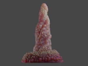 Mutant Tentacle Penis Sextoy Rigged 3D Model