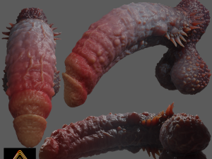 Demogorgon Demon Penis Rigged 3D Model
