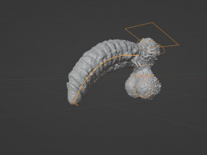 Demogorgon Demon Penis Rigged 3D Модель