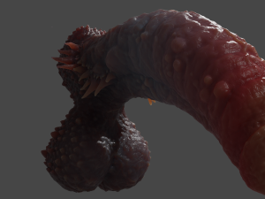Demogorgon Demon Penis Rigged 3D Модель