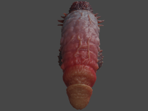 Demogorgon Demon Penis Rigged 3D Модель