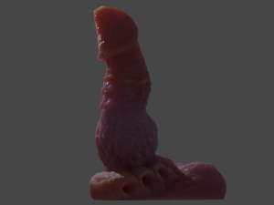 Beast Penis Sextoy Revised Rigged 3D Модель