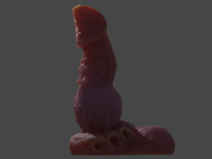 Beast Penis Sextoy Revised Rigged 3D Model