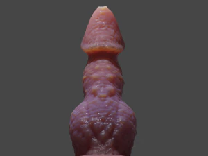 Beast Penis Sextoy Revised Rigged 3D Model