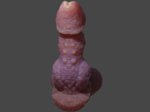 Beast Penis Sextoy Revised Rigged 3D Model