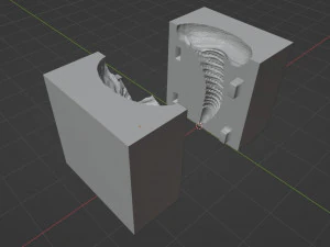 Готова форма для секс-іграшок Zaell Dragon 3D Модель