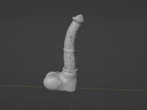 Print Ready Horse Penis Mold Modelo 3D