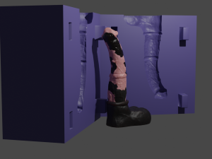 Print Ready Horse Penis Mold Modelo 3D